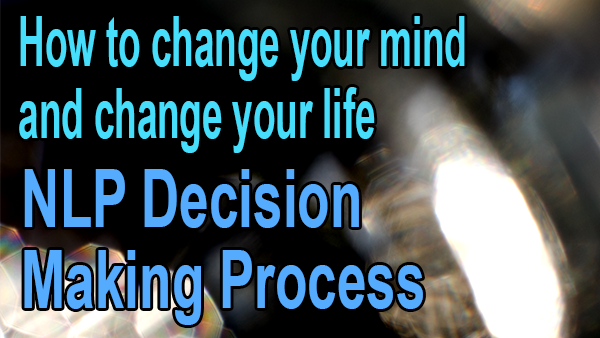 NLP decision making strategy