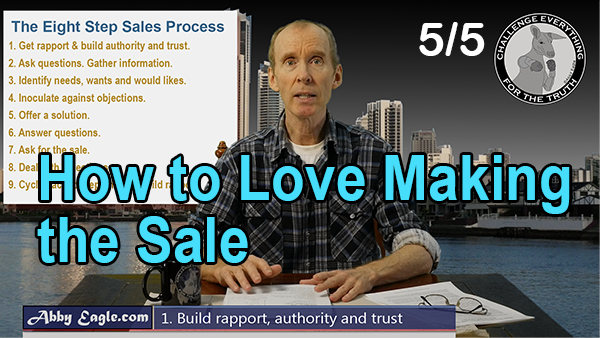 How to love making the sale?