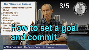 How to set a goal and commit using NLP